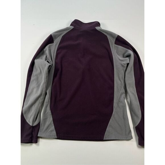 The North Face Womens TKA 100 Plum 1/4 Zip Fleece Mock Neck Pullover Size Medium - Picture 9 of 9